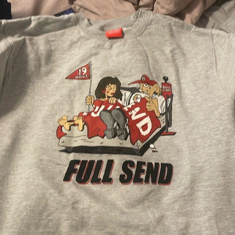 Full Send 19th Hole Crewneck sweater XXL